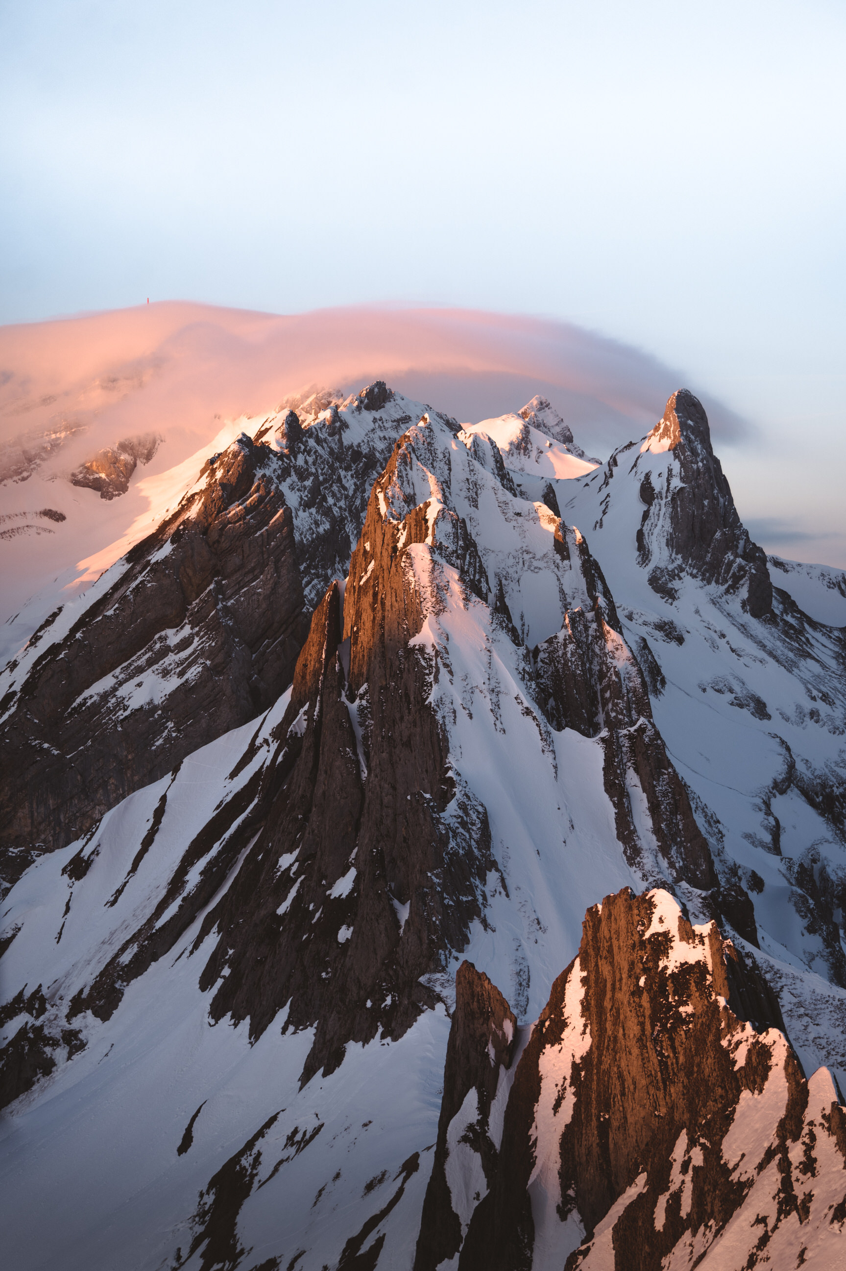 photo of winter hike